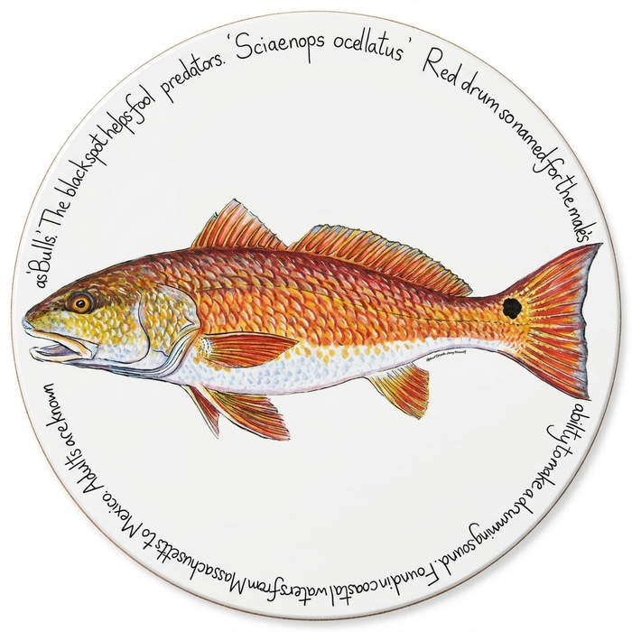 Saltwater Gamefish Tablemat Set of 6 table setting