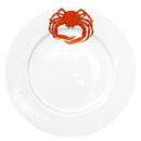 Spider Crab 26cm Flat Rimmed Plate