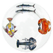 Richard Bramble Fish & Shellfish 26cm Plate