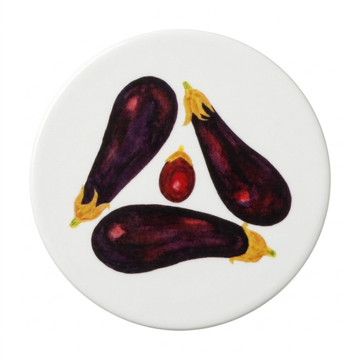 Aubergine Coaster