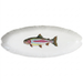 Rainbow Trout 65cm large oval plate