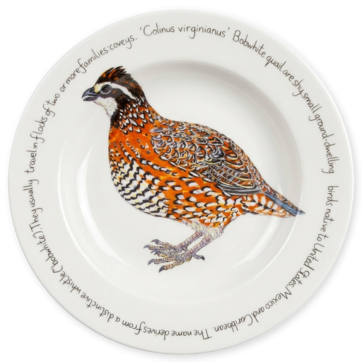 Bobwhite Quail 30cm Plate