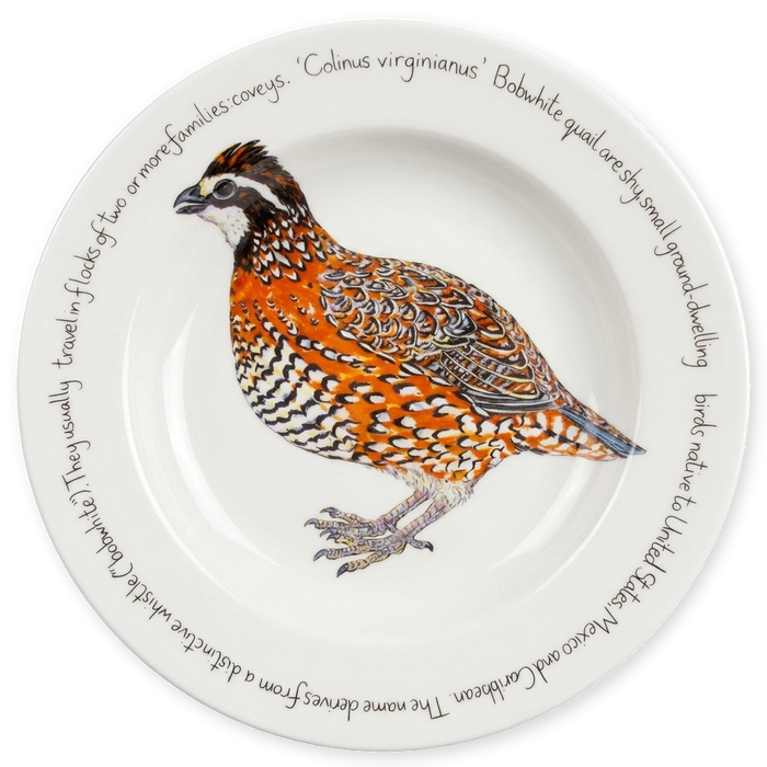 Bobwhite Quail 30cm Plate