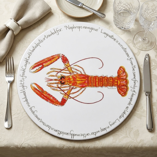 Langoustine tablemat