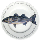 Striped Bass 30cm Flat Rimmed Plate