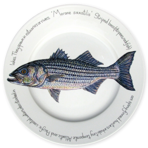 Striped Bass 30cm Plate