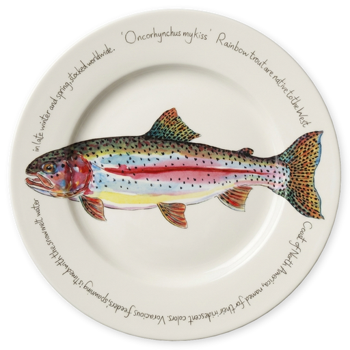 Rainbow Trout 30cm Plate