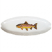 Brown Trout 65cm large oval plate