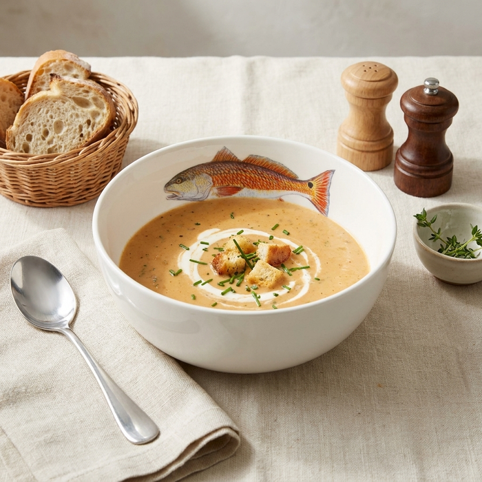 Red Drum 16cm Bowl table setting