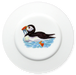 Richard Bramble Puffin Swimming 19cm Plate