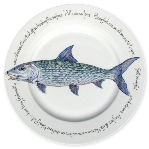 Bonefish 30cm Plate