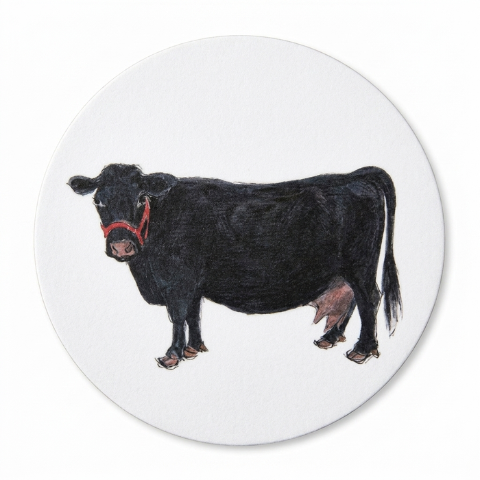 Dexter Cow Coaster