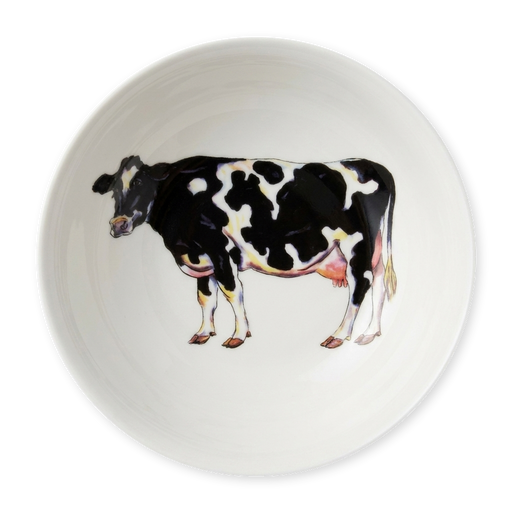 holstein friesian cow bowl