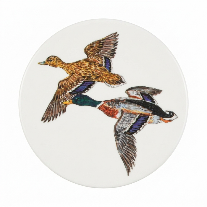 British Gamebirds Coaster Set of 6 table setting