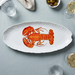 Red Lobster 65cm large oval plate lifestyle