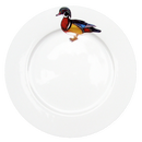 Wood Duck 26cm Flat Rimmed Plate