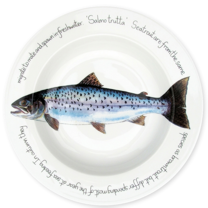 Sea Trout 30cm Plate