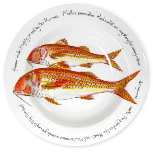 Red Mullet 30cm Plate