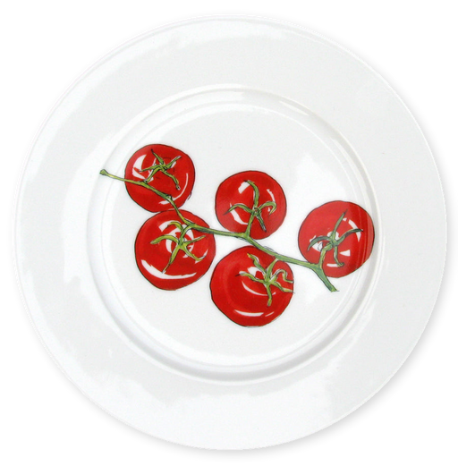 Richard Bramble Tomatoes 19cm Plate