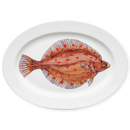 Plaice 39cm (15.4") oval plate