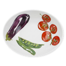 Vegetables 18cm Oval Bowl