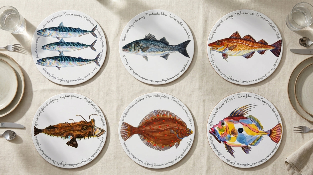 Sea Fish Tablemat Set new