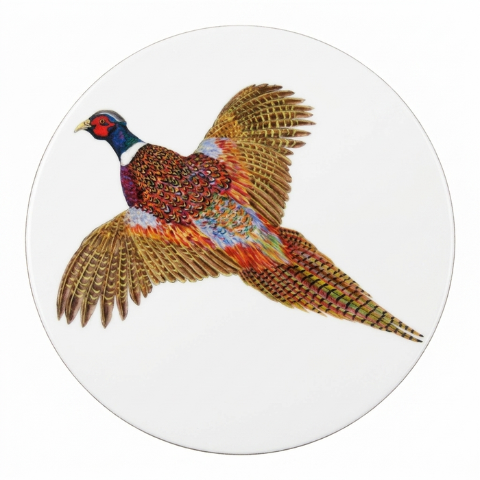 British Gamebirds Coaster Set of 6 in use