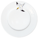 Gannet Diving 26cm Flat Rimmed Plate