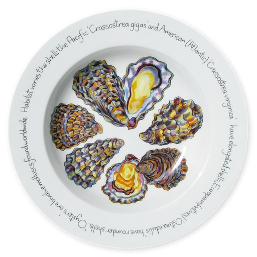 Oysters 30cm Plate
