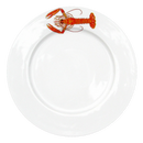 Langoustine 26cm Flat Rimmed Plate
