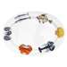 Fish & Shellfish 39cm oval plate