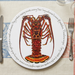 Spiny lobster tablemat