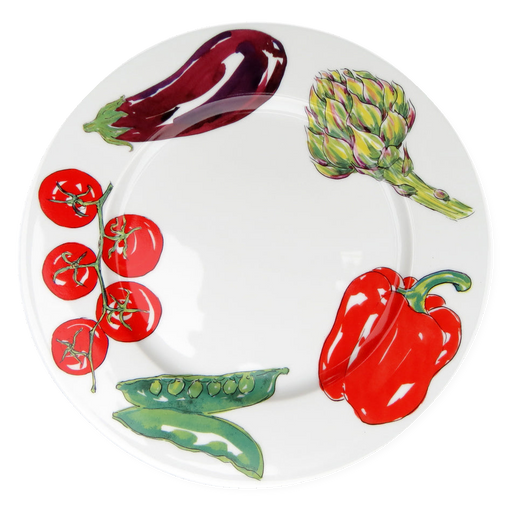 Richard Bramble Vegetables 26cm Plate