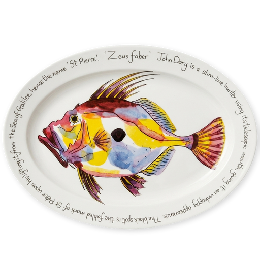 john dory oval plate