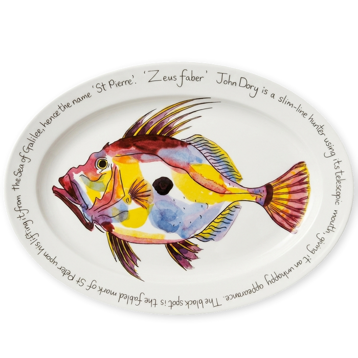 john dory oval plate