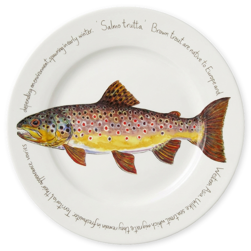 Brown Trout 30cm Plate