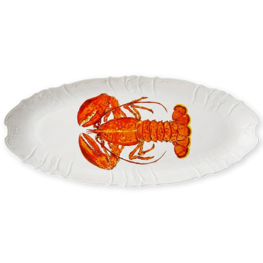 red lobster oval platter