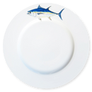 Bluefin Tuna 26cm Flat Rimmed Plate