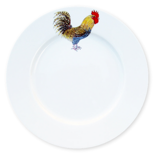 Richard Bramble Cockerel 26cm Plate
