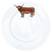 Richard Bramble Highland Cow 26cm Plate