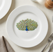Richard Bramble Peacock 19cm Plate lifestyle