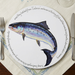 Salmon tablemat