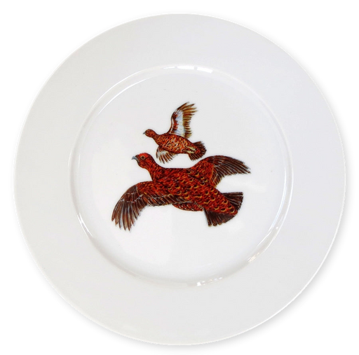 Richard Bramble Red Grouse 19cm Plate
