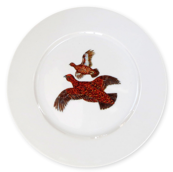 Richard Bramble Red Grouse 19cm Plate