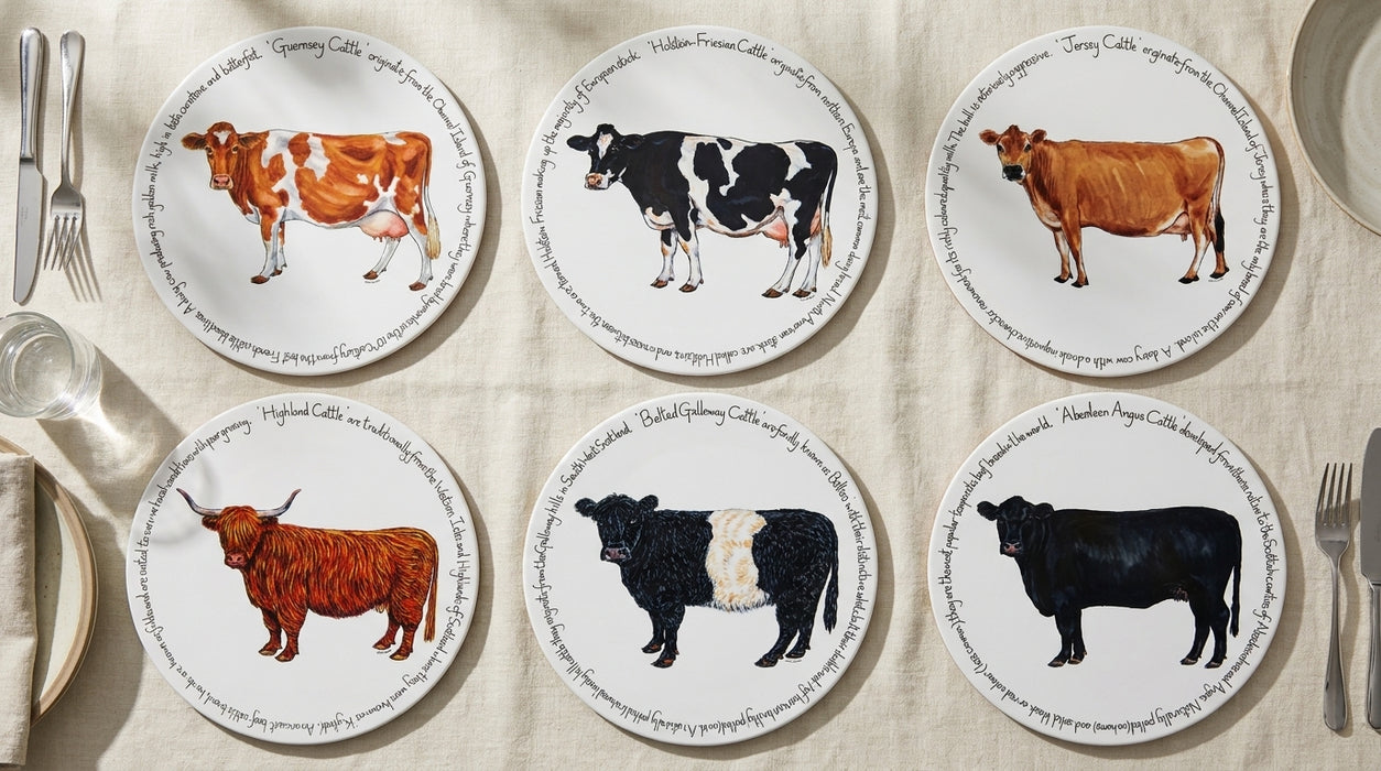 Cattle Breeds Tablemat Set new