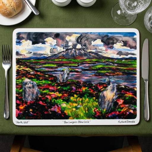 Ben Langass stone circle tablemat
