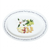 Almonds 39cm oval plate with text