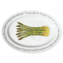 Asparagus 39cm (15.4") Oval Plate