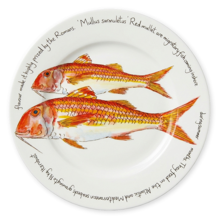 Red Mullet 30cm Plate