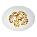 Jersey Royal Potato 18cm Oval Bowl (limited edition)